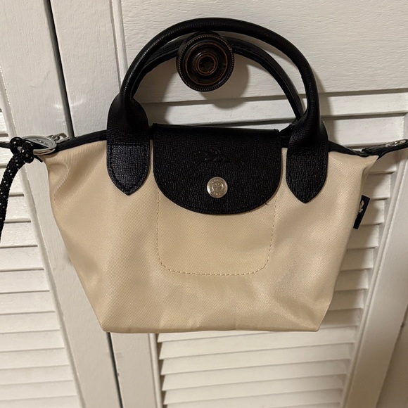 Longchamp Le Pliage Energy XS Top Handle Bag CREAM - Picture 1 of 12